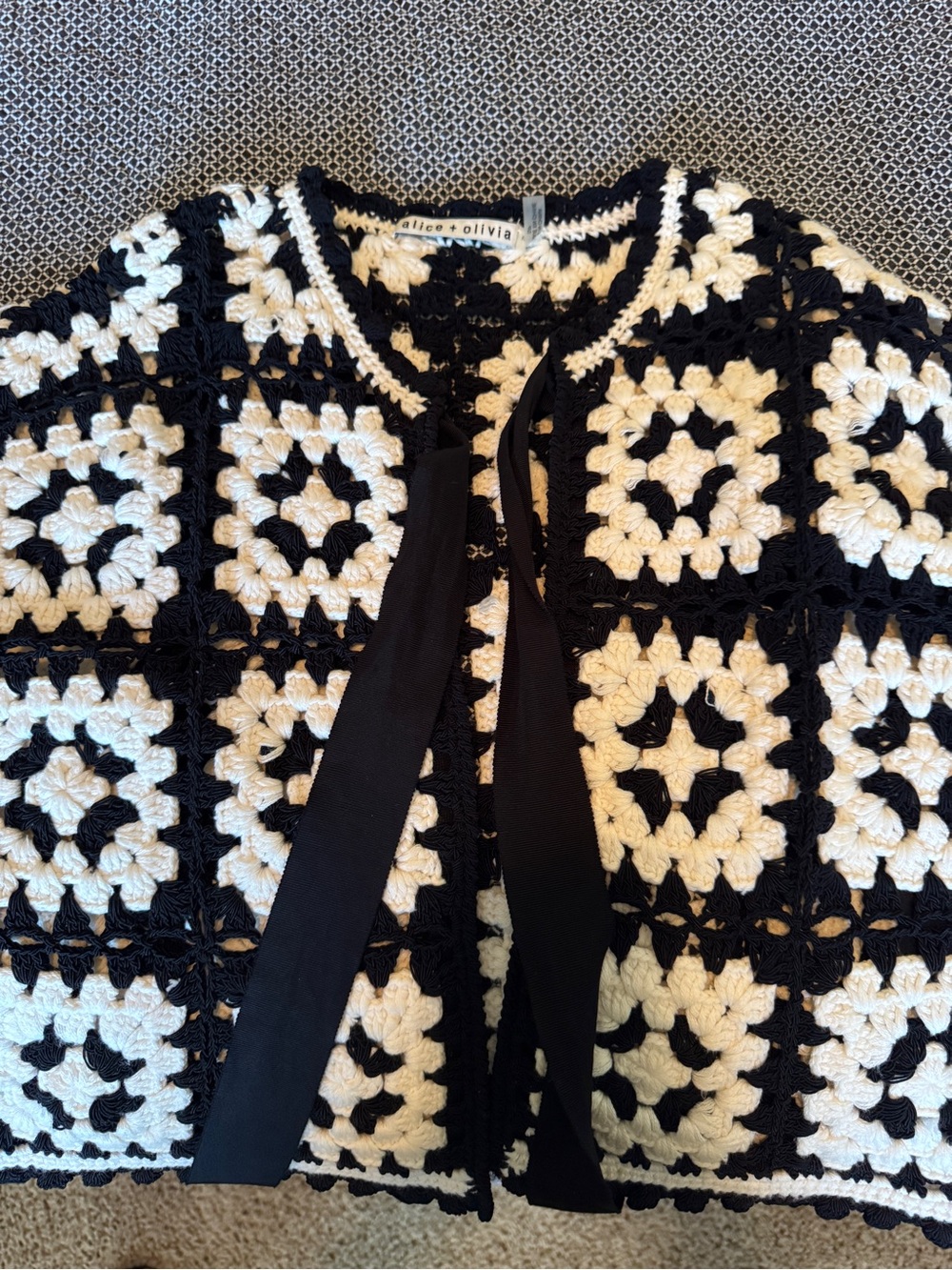 Alice + Olivia Crochet Bolero - Picture 8 of 9